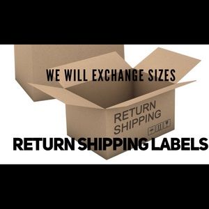 Purchase Return Shipping For Your Exchange Here